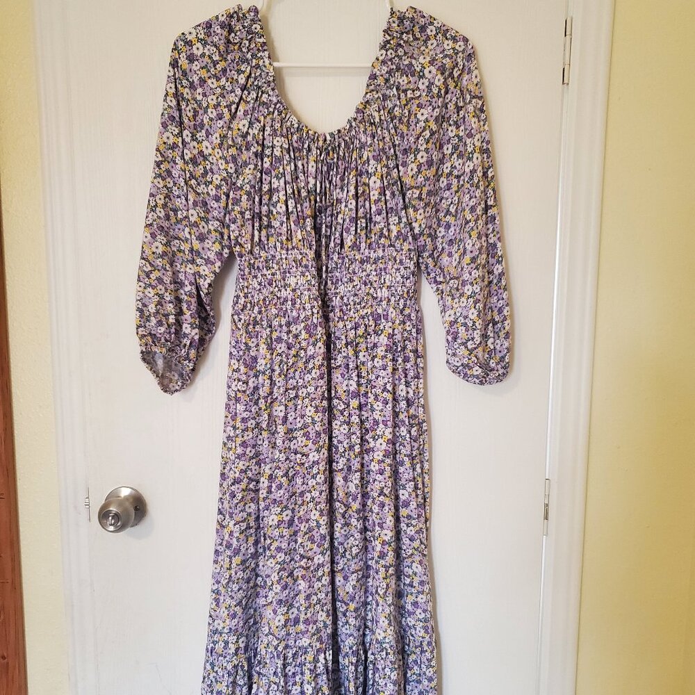 Beautiful Boho Spring Flower Gap Dress (M)